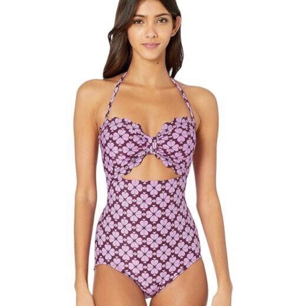Kate Spade Scalloped Swimsuit
